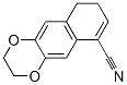 Naphtho[2,3-b]-1,4-dioxin-6-carbonitrile,  2,3,8,9-tetrahydro- Struktur