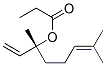(R)-1,5-dimethyl-1-vinylhex-4-enyl propionate Structure