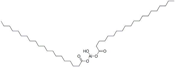 bis(icosanoato-O)hydroxyaluminium Structure