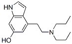 4-[2-(ジプロピルアミノ)エチル]-1H-インドール-6-オール 化学構造式