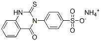 ammonium 4-(1,4-dihydro-4-oxo-2-thioxo-3(2H)-quinazolinyl)benzenesulphonate|