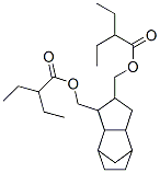 (octahydro-4,7-methano-1H-indenediyl)bis(methylene) bis(2-ethylbutyrate) Structure