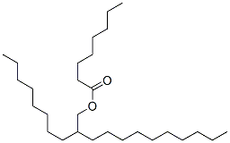 2-octyldodecyl octanoate Structure