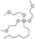 6-(2-メトキシエトキシ)-6-オクチル-2,5,7,10-テトラオキサ-6-シラウンデカン 化学構造式