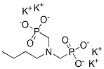 [(ブチルイミノ)ビス(メチレン)]ビスホスホン酸テトラカリウム 化学構造式