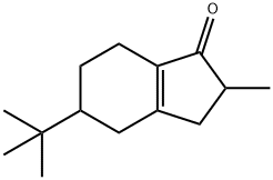 5-(tert-butyl)-2,3,4,5,6,7-hexahydro-2-methyl-1H-inden-1-one  Structure