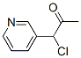 2-Propanone,  1-chloro-1-(3-pyridinyl)- 化学構造式