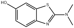 2-DIMETHYLAMINO-6-BENZOTHIAZOLOL 结构式