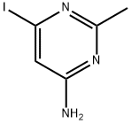 4-AMINO-6-IODO-2-METHYLPYRIMIDINE Structure