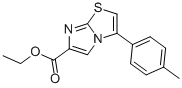 3-(4-METHYLPHENYL)IMIDAZO[2,1-B]THIAZOLE-6-CARBOXYLIC ACID ETHYL ESTER Structure