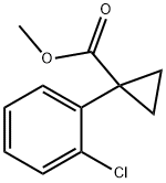 1-(2-氯苯基)环丙烷羧酸甲酯,943118-88-5,结构式