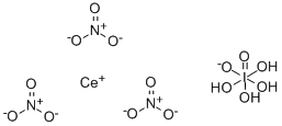 TRIS[TRINITRATOCERIUM(IV)] PARAPERIODATE Structure