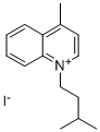 N-异戊基-4-甲基喹啉碘盐,94319-01-4,结构式