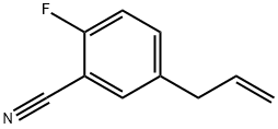 5-烯丙基-2-氟苯甲腈,943247-49-2,结构式