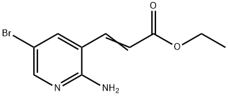 Ethyl 3-(2-amino-5-bromo-3-pyridyl)acrylate price.