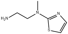 1,2-Ethanediamine,  N1-methyl-N1-2-thiazolyl- Structure