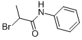 2-BROMO-N-PHENYLPROPIONAMIDE 化学構造式