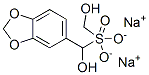 sodium (1,3-benzodioxol-5-yl)dihydroxymethyl monosulphite ,94349-31-2,结构式