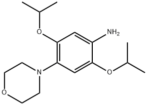 2,5-diisopropoxy-4-morpholinoaniline 结构式