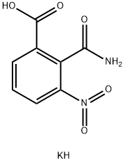 2-(Aminocarbonyl)-3-nitrobenzoic Acid Potassium Salt,943522-94-9,结构式