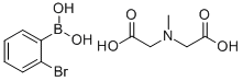 2-BROMOPHENYL BORONIC ACID, N-METHYLCARBOXY-N-METHYLGLYCINATE,943552-28-1,结构式