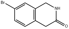 7-Bromo-1,2-dihydroisoquinolin-3(4H)-one Structure