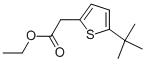 ETHYL 2-(5-TERT-BUTYLTHIOPHEN-2-YL)ACETATE Struktur