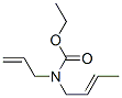 Carbamic  acid,  N-2-buten-1-yl-N-2-propen-1-yl-,  ethyl  ester 化学構造式