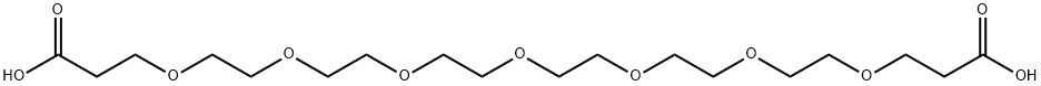 BIS-DPEG®₇-ACID 化学構造式
