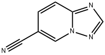 [1,2,4]三唑并[1,5-A]吡啶-6-甲腈,943845-23-6,结构式
