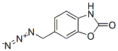 2(3H)-Benzoxazolone,  6-(azidomethyl)- Structure