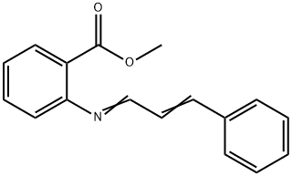 methyl 2-[cinnamylideneamino]benzoate,94386-48-8,结构式