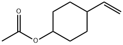 4-vinylcyclohexyl acetate 结构式