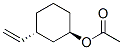 trans-3-vinylcyclohexyl acetate Structure