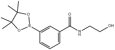 N-[2-HYDROXYETHYL]BENZAMIDE-3-BORONIC ACID, PINACOL ESTER
