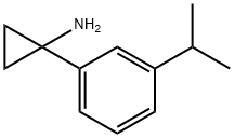 Cyclopropanamine, 1-[3-(1-methylethyl)phenyl]-|1-[3-(1-甲基乙基)苯基]-环丙胺