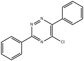 5-CHLORO-3,6-DIPHENYL-1,2,4-TRIAZINE Structure