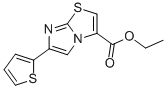 6-(2-THIENYL)IMIDAZO[2,1-B]THIAZOLE-3-CARBOXYLIC ACID ETHYL ESTER,943986-27-4,结构式