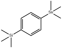 4-(トリメチルシリル)フェニルトリメチルスタンナン 化学構造式
