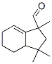 3a,4,5,6-tetrahydro-1,3,3-trimethylindancarbaldehyde Structure