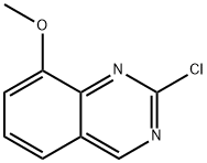 2-クロロ-8-メトキシキナゾリン 化学構造式