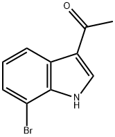 1-(7-溴-1H-吲哚-3-基)乙酮, 944086-09-3, 结构式