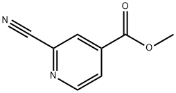 2-CYANO-4-PYRIDINE CARBOXYLIC ACID METHYL ESTER|2-氰基-4-吡啶羧酸甲酯