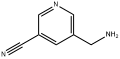 5-AMinoMethyl-nicotinonitrile 化学構造式