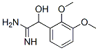 Benzeneethanimidamide,  -alpha--hydroxy-2,3-dimethoxy- 化学構造式