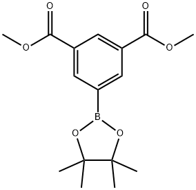 3,5-双(甲氧羰基)苯硼酸片呐醇酯,944392-68-1,结构式