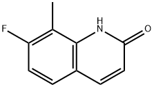 7-FLUORO-8-METHYL-3,4-DIHYDROQUINOLIN-2(1H)-ONE Struktur