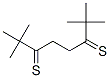 2,2,7,7-tetramethyloctane-3,6-dithione Structure