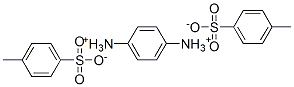 benzene-1,4-diammonium bis(4-methylbenzenesulphonate) Structure