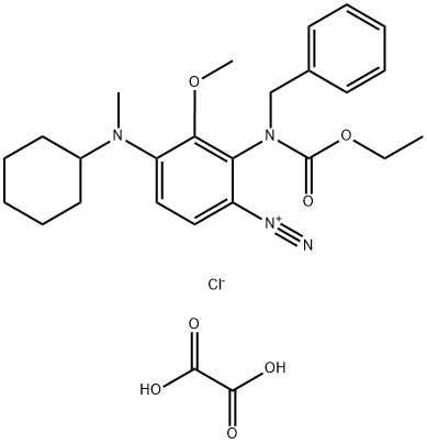 비스[2-[벤질(에톡시카르보닐)아미노]-4-(시클로헥실메틸아미노)-3-메톡시벤젠디아조늄클로라이드],옥살레이트